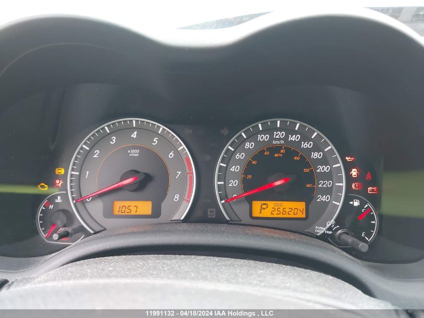 2009 Toyota Corolla Xrs VIN: 2T1BE40E89C024059 Lot: 11991132