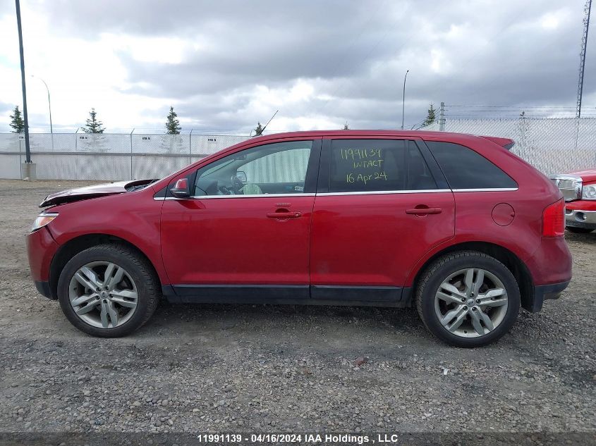 2013 Ford Edge Limited VIN: 2FMDK4KC2DBA54586 Lot: 11991139