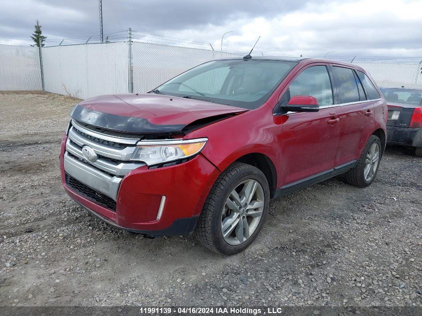 2013 Ford Edge Limited VIN: 2FMDK4KC2DBA54586 Lot: 11991139