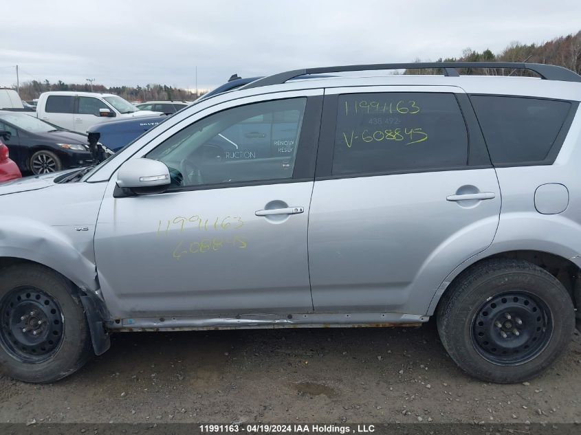 2011 Mitsubishi Outlander Se VIN: JA4JT3AX4BU608845 Lot: 11991163
