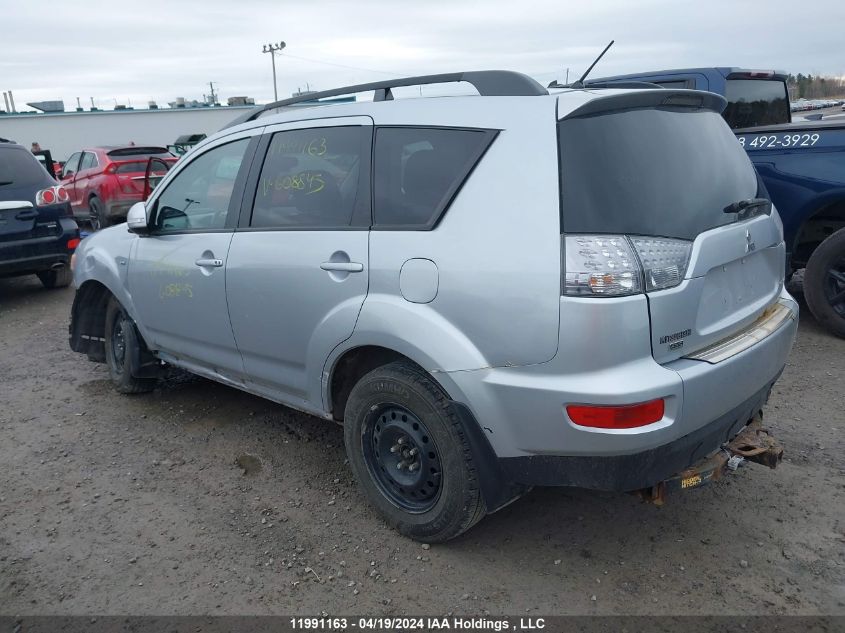 2011 Mitsubishi Outlander Se VIN: JA4JT3AX4BU608845 Lot: 11991163