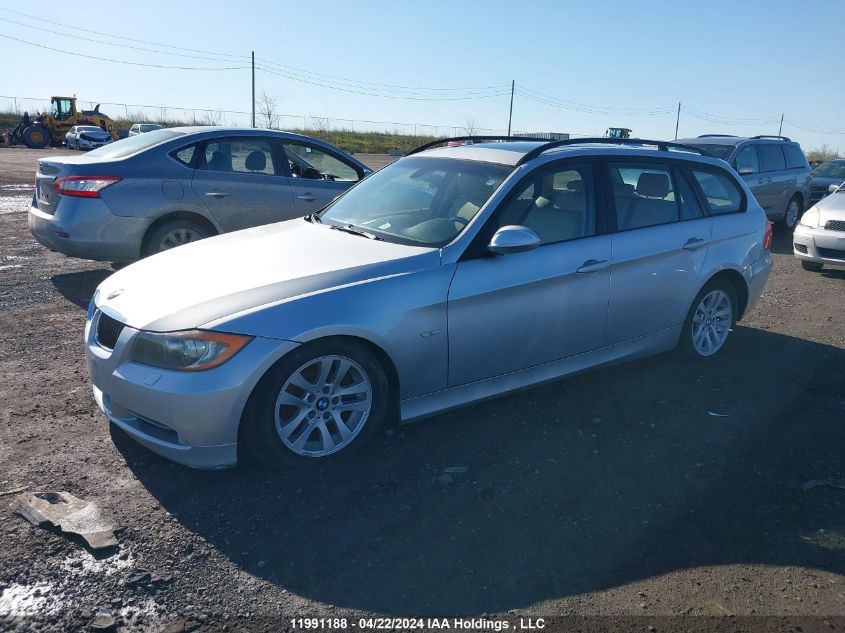 2006 BMW 3 Series VIN: WBAVT13546KW24002 Lot: 11991188