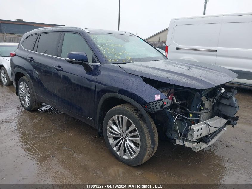 2023 Toyota Highlander Hybrid Limited VIN: 5TDEBRCH3PS109520 Lot: 11991227