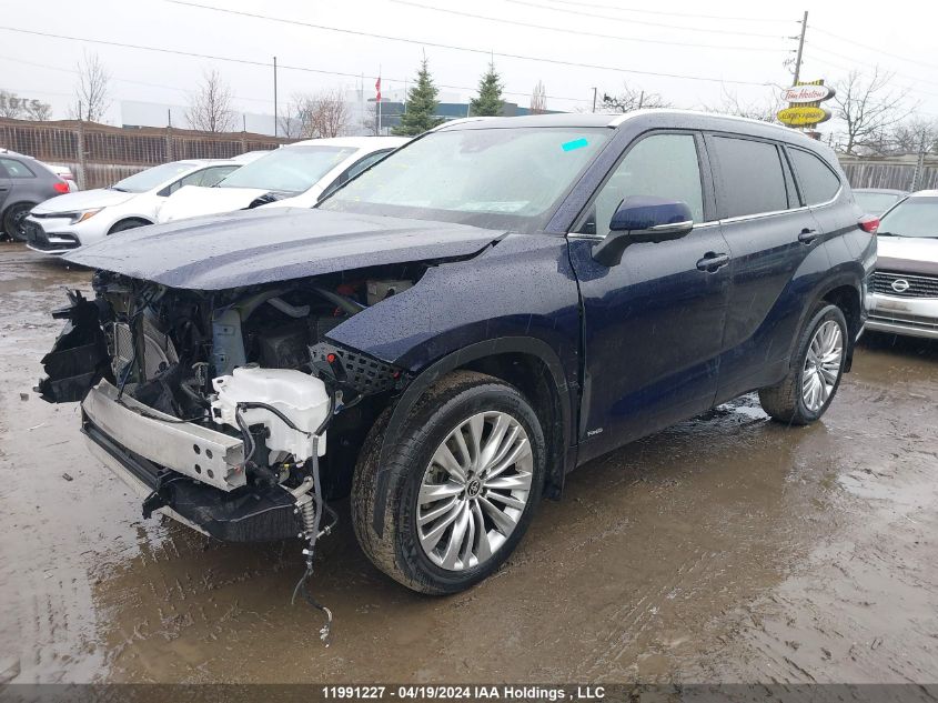 2023 Toyota Highlander Hybrid Limited VIN: 5TDEBRCH3PS109520 Lot: 11991227