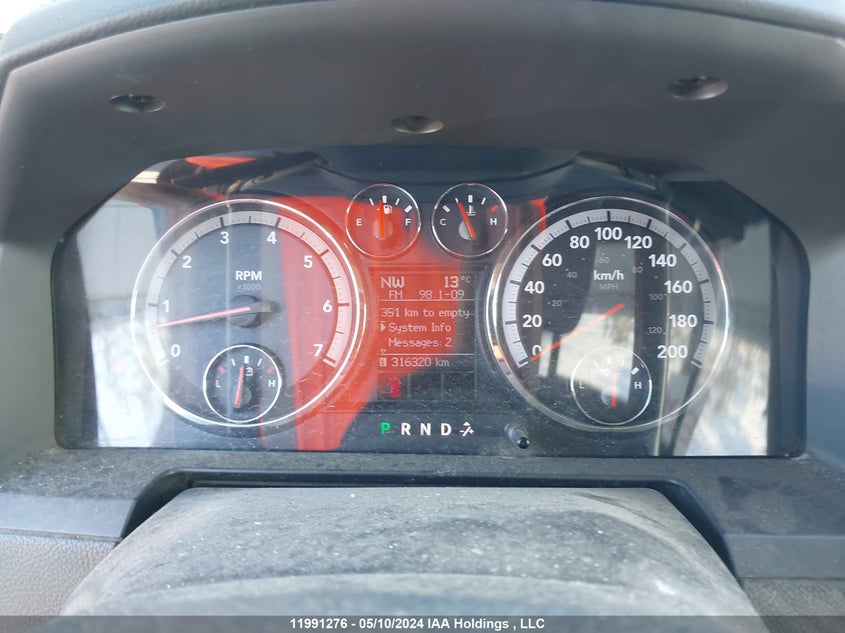 2009 Dodge Ram 1500 VIN: 1D3HV18T49S764922 Lot: 11991276