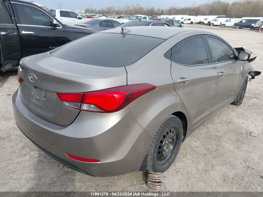 2015 Hyundai Elantra Gl VIN: 5NPDH4AE4FH561132 Lot: 11991279