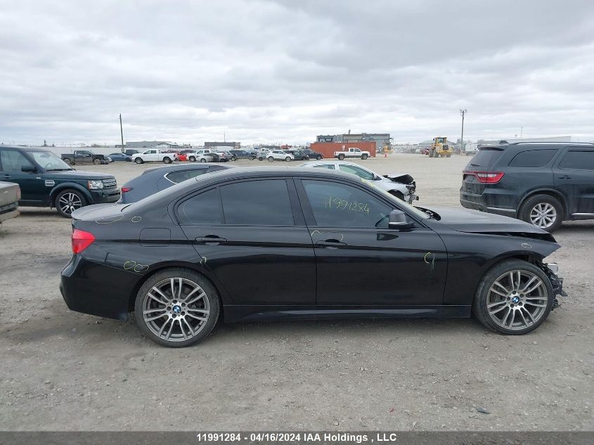 2015 BMW 3 Series VIN: WBA3B9C52FP705317 Lot: 11991284