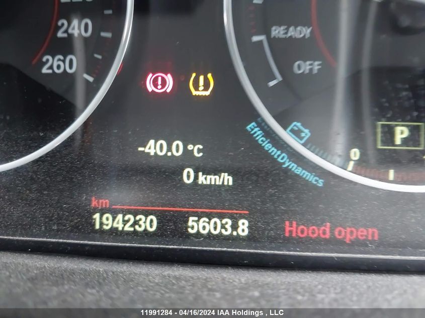 2015 BMW 3 Series VIN: WBA3B9C52FP705317 Lot: 11991284