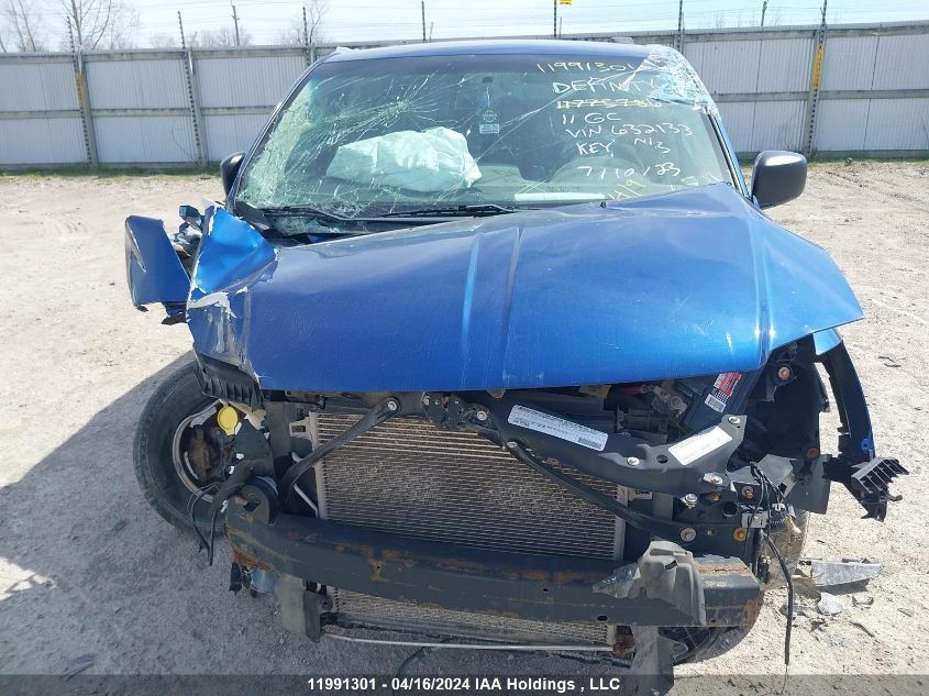 2011 Dodge Grand Caravan Se/Sxt VIN: 2D4RN4DG6BR632133 Lot: 11991301