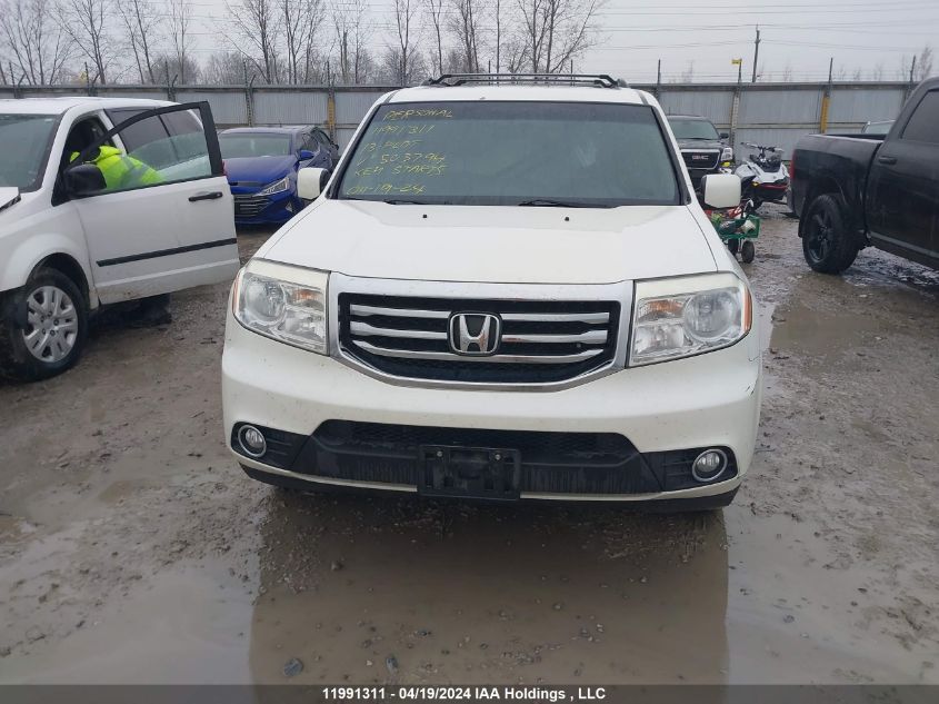 2013 Honda Pilot VIN: 5FNYF4H42DB503794 Lot: 11991311