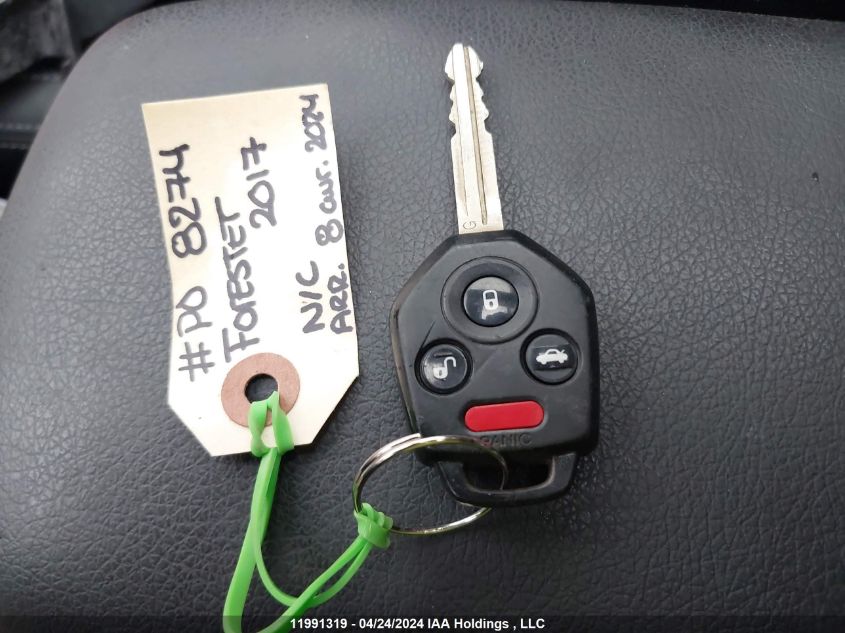 2017 Subaru Forester 2.0Xt Premium VIN: JF2SJHDC4HH810075 Lot: 11991319