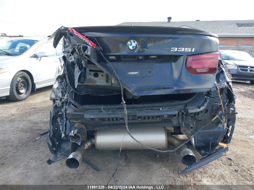 2013 BMW 335 Xi VIN: WBA3B9C56DF140394 Lot: 11991328