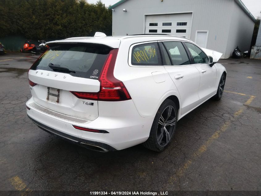 2019 Volvo V60 VIN: YV1A22SL6K1023078 Lot: 11991334