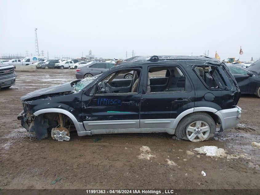 2006 Ford Escape Hybrid VIN: 1FMYU95H16KA19627 Lot: 11991363