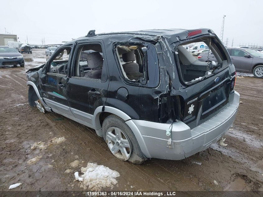 2006 Ford Escape Hybrid VIN: 1FMYU95H16KA19627 Lot: 11991363