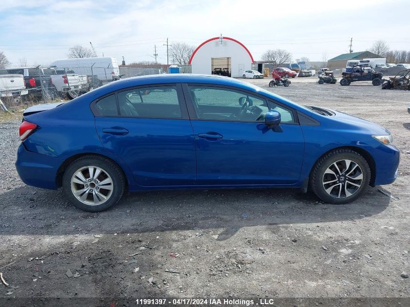 2015 Honda Civic Sedan VIN: 2HGFB2F51FH059308 Lot: 11991397