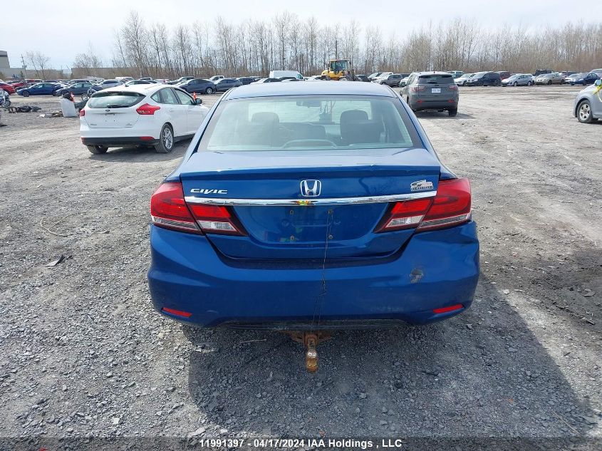 2015 Honda Civic Sedan VIN: 2HGFB2F51FH059308 Lot: 11991397