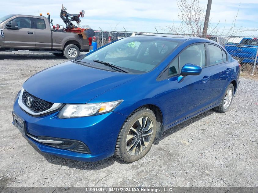 2015 Honda Civic Sedan VIN: 2HGFB2F51FH059308 Lot: 11991397