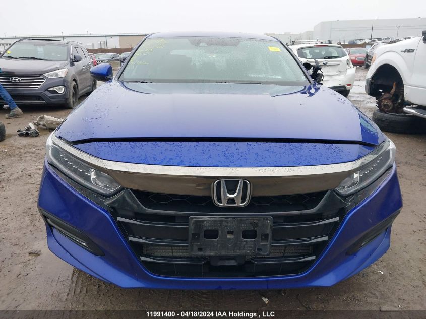 2019 Honda Accord Sedan VIN: 1HGCV1F39KA801367 Lot: 11991400