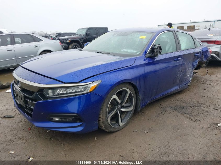 2019 Honda Accord Sedan VIN: 1HGCV1F39KA801367 Lot: 11991400