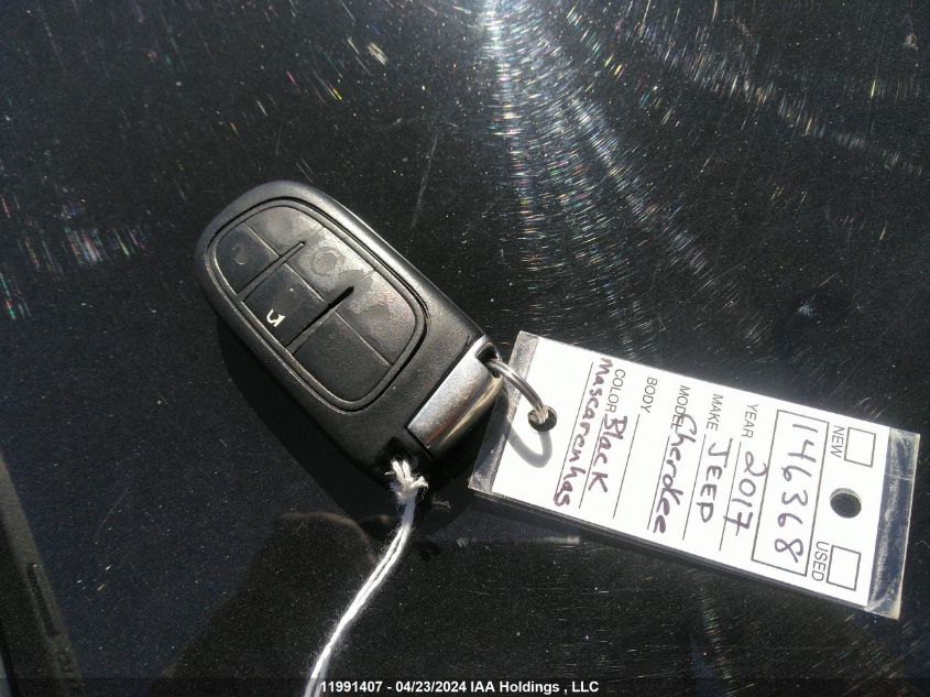 2017 Jeep Cherokee Overland VIN: 1C4PJMJS6HD225515 Lot: 11991407