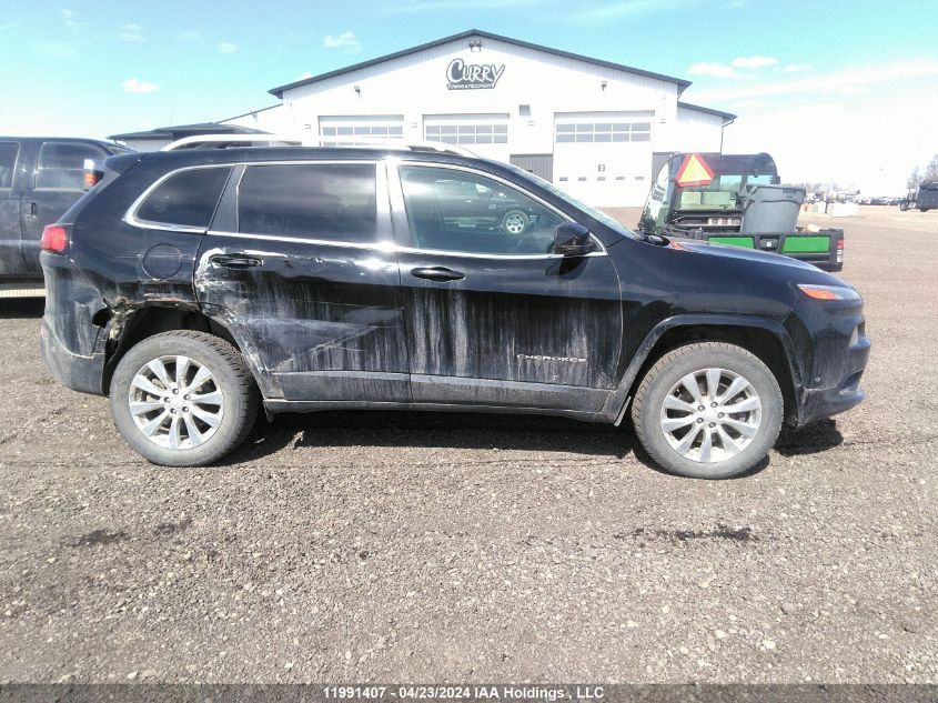 2017 Jeep Cherokee Overland VIN: 1C4PJMJS6HD225515 Lot: 11991407