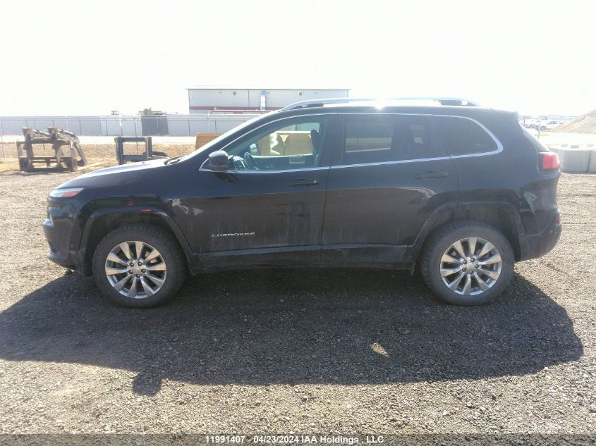 2017 Jeep Cherokee Overland VIN: 1C4PJMJS6HD225515 Lot: 11991407