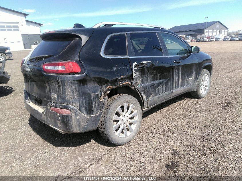 2017 Jeep Cherokee Overland VIN: 1C4PJMJS6HD225515 Lot: 11991407