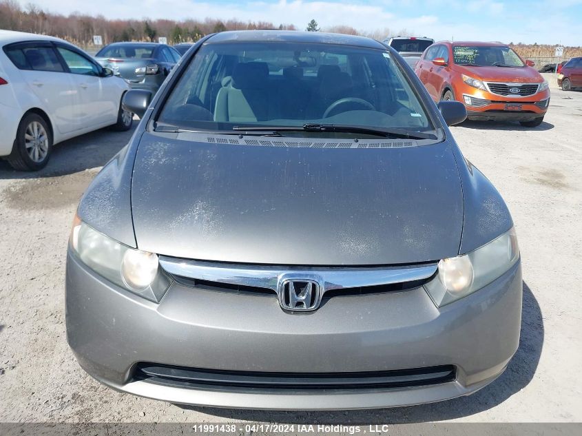 2007 Honda Civic Dx VIN: 2HGFA16377H002835 Lot: 11991438