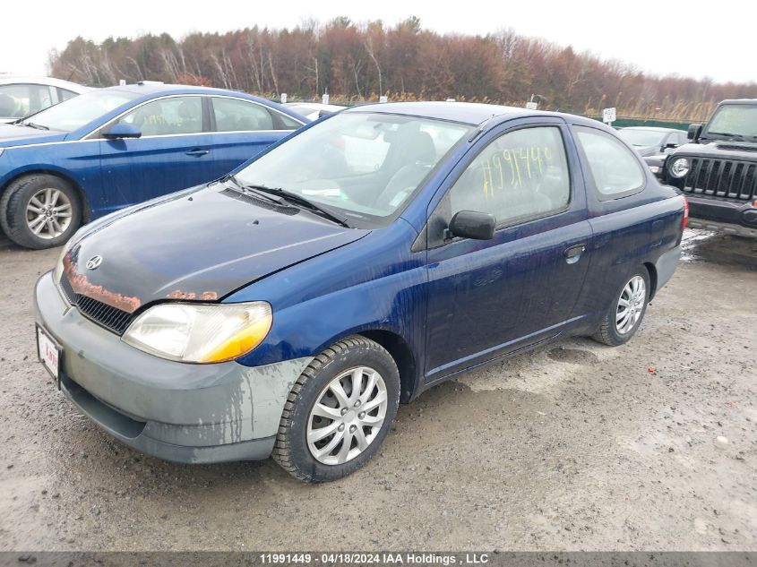 2001 Toyota Echo VIN: JTDAT123810166485 Lot: 11991449