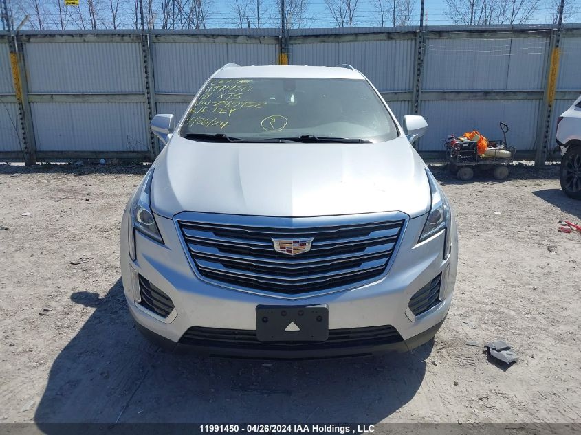 2018 Cadillac Xt5 VIN: 1GYKNARS9JZ240952 Lot: 11991450