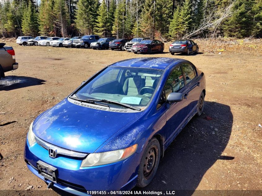 2007 Honda Civic Dx VIN: 2HGFA15347H008075 Lot: 11991455