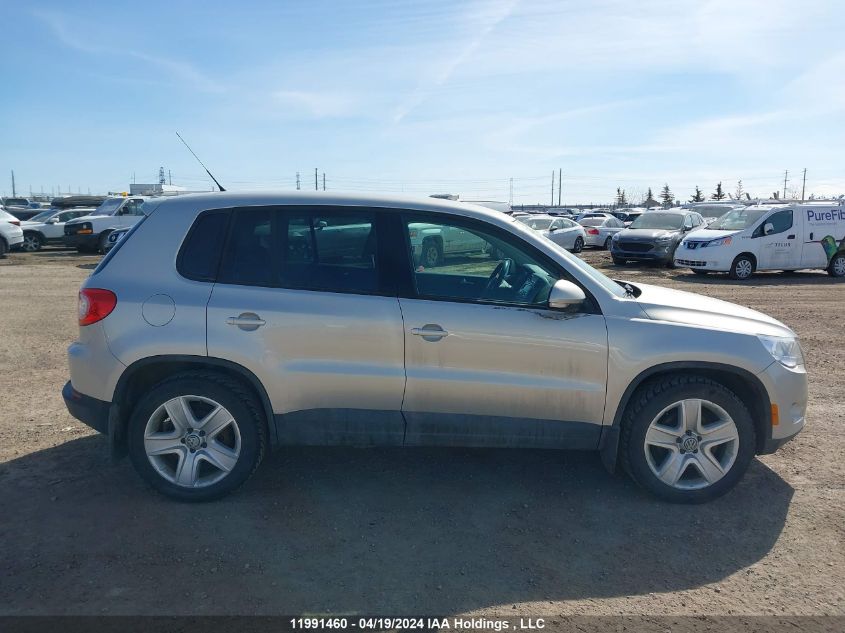 2011 Volkswagen Tiguan S/Se/Sel VIN: WVGBV7AX2BW544381 Lot: 39241436