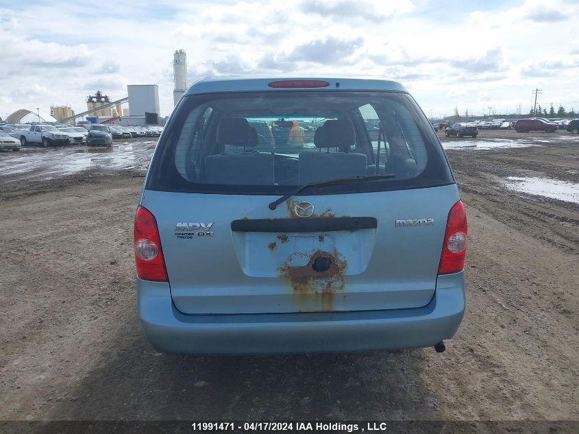 2002 Mazda Mpv Wagon VIN: JM3LW28A520330246 Lot: 11991471