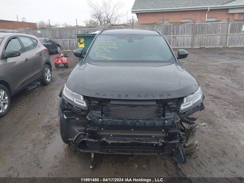 2020 Land Rover Range Rover Velar VIN: SALYK2FX0LA263688 Lot: 11991480