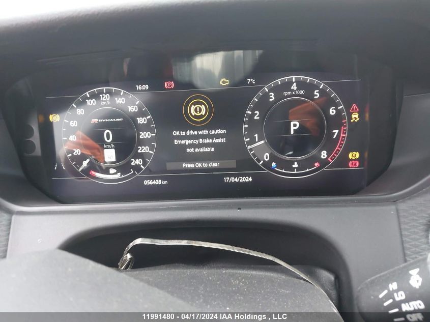 2020 Land Rover Range Rover Velar VIN: SALYK2FX0LA263688 Lot: 11991480