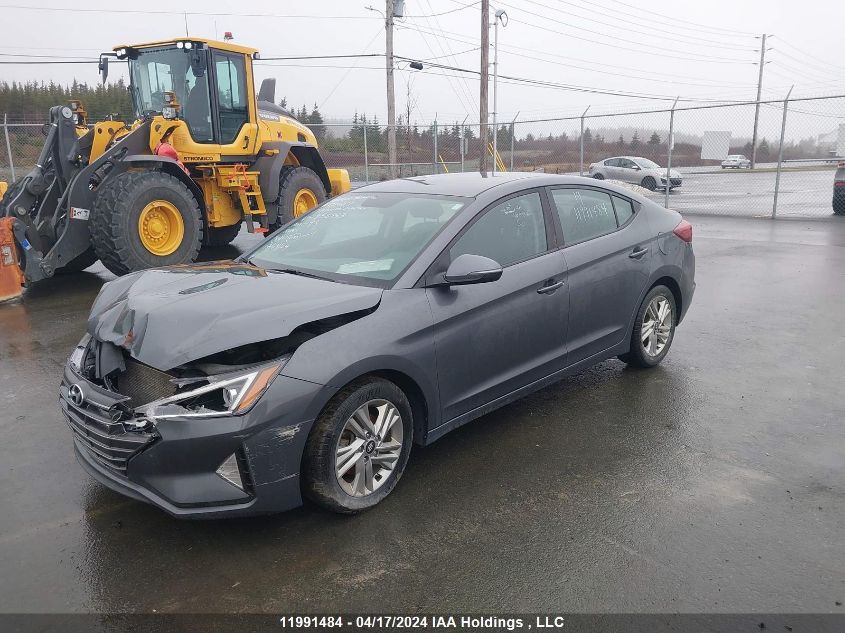 2019 Hyundai Elantra Preferred VIN: KMHD84LF5KU856953 Lot: 11991484