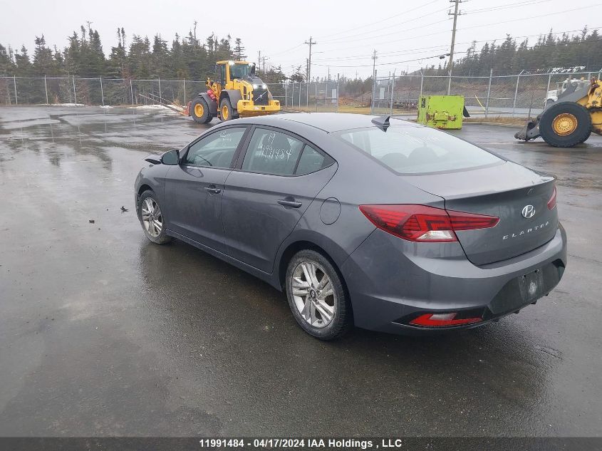 2019 Hyundai Elantra Preferred VIN: KMHD84LF5KU856953 Lot: 11991484