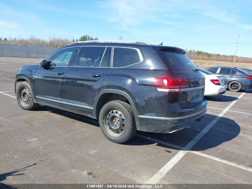 2018 Volkswagen Atlas VIN: 1V2TR2CA2JC589652 Lot: 11991497