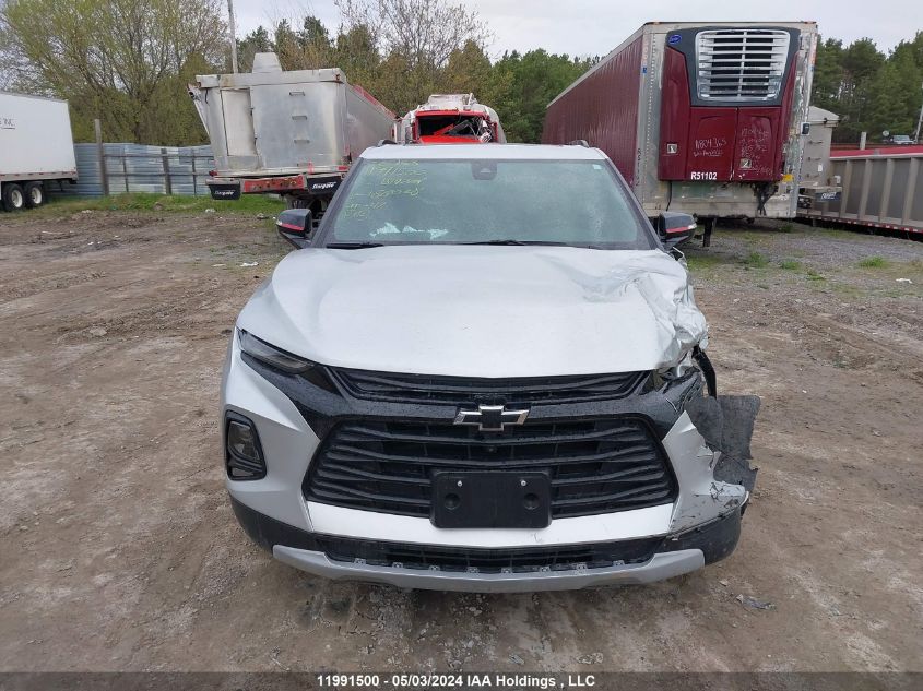 2022 Chevrolet Blazer VIN: 3GNKBJRS0NS186028 Lot: 11991500