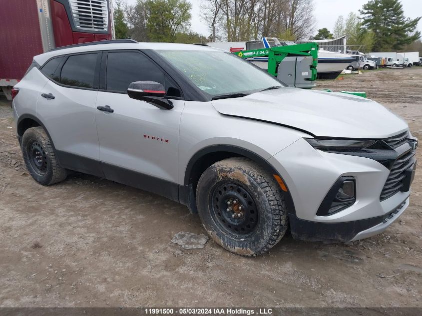 2022 Chevrolet Blazer VIN: 3GNKBJRS0NS186028 Lot: 11991500