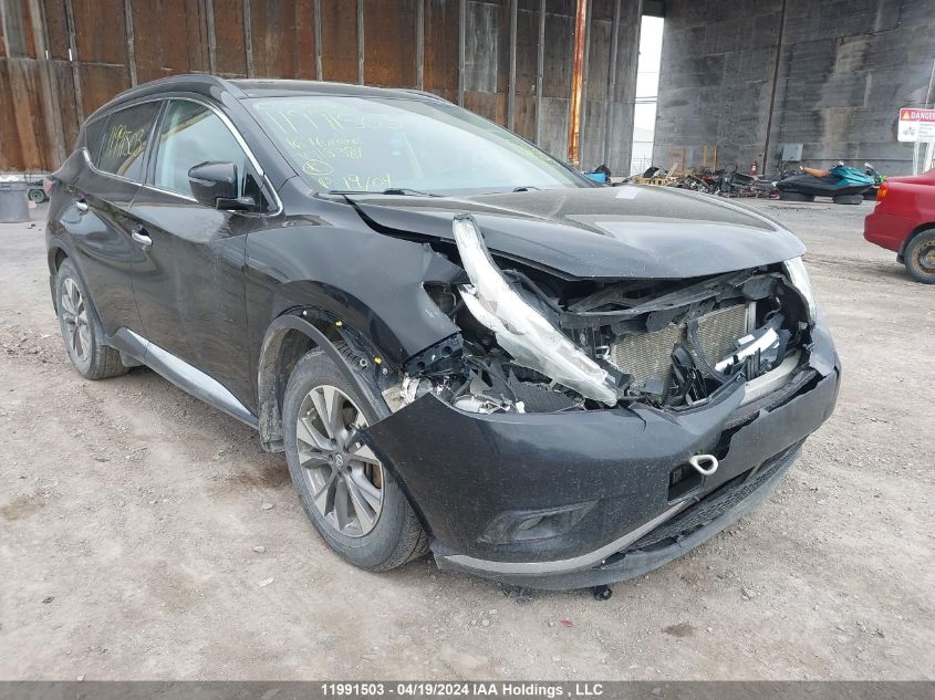 2016 Nissan Murano VIN: 5N1AZ2MH5GN115384 Lot: 11991503