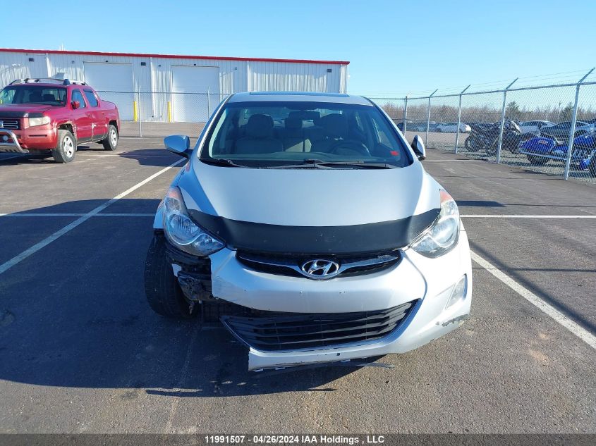 2013 Hyundai Elantra Gls VIN: 5NPDH4AE3DH255925 Lot: 11991507