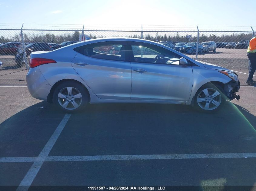 2013 Hyundai Elantra Gls VIN: 5NPDH4AE3DH255925 Lot: 11991507