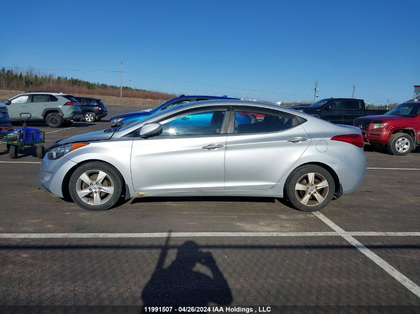 2013 Hyundai Elantra Gls VIN: 5NPDH4AE3DH255925 Lot: 11991507