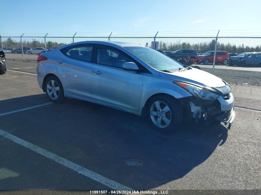 2013 Hyundai Elantra Gls VIN: 5NPDH4AE3DH255925 Lot: 11991507