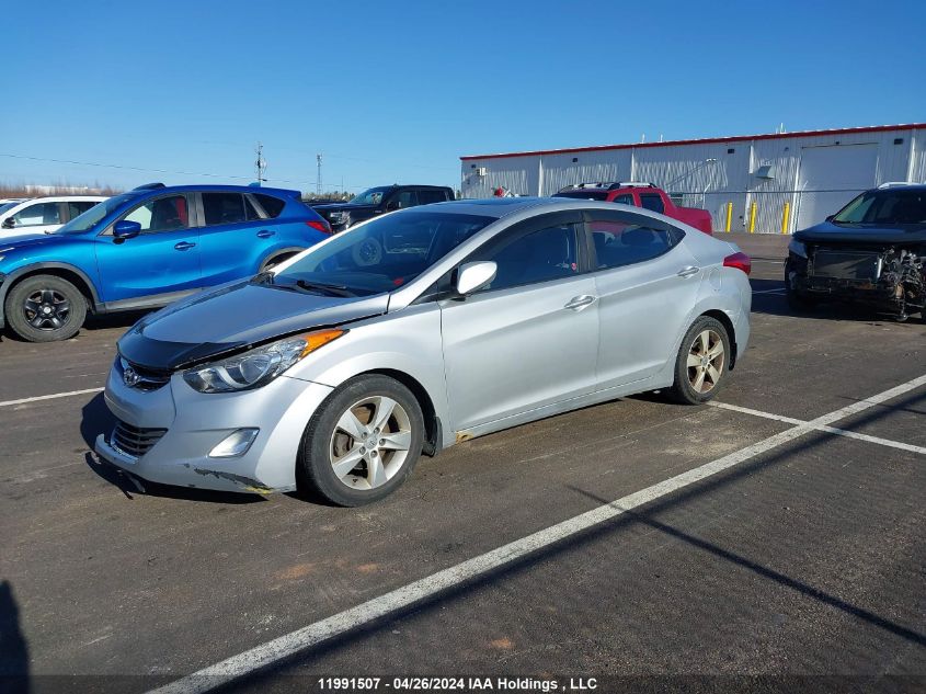 2013 Hyundai Elantra Gls VIN: 5NPDH4AE3DH255925 Lot: 11991507