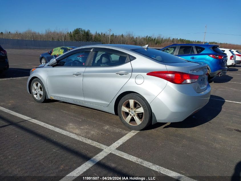 2013 Hyundai Elantra Gls VIN: 5NPDH4AE3DH255925 Lot: 11991507