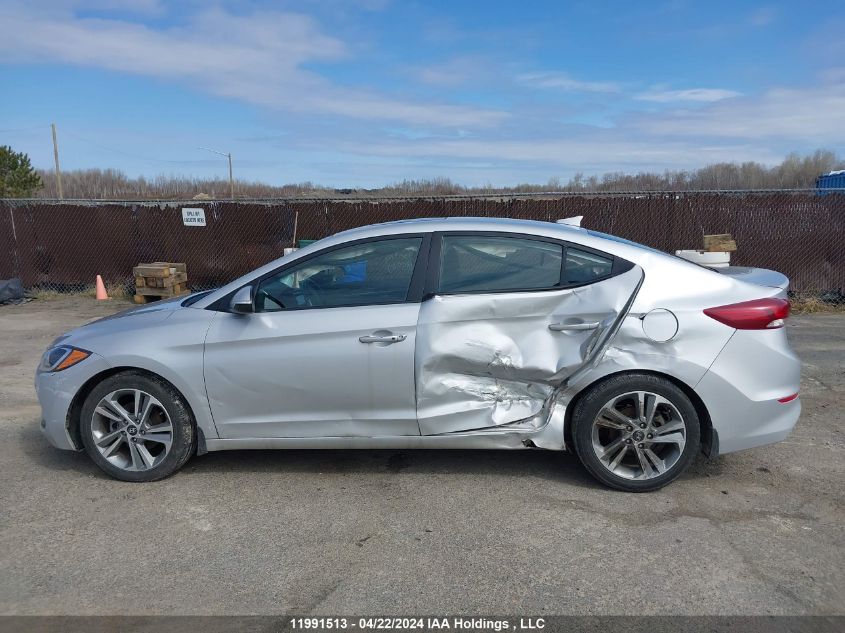 2018 Hyundai Elantra Sel/Value/Limited VIN: KMHD84LF2JU485510 Lot: 11991513