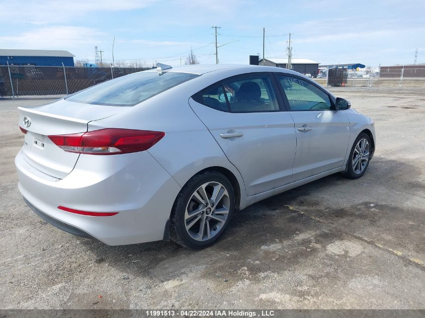 2018 Hyundai Elantra Sel/Value/Limited VIN: KMHD84LF2JU485510 Lot: 11991513